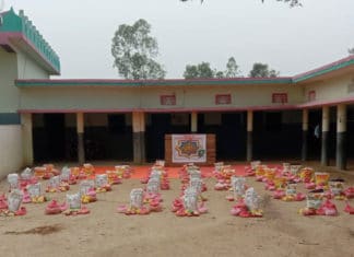 Action humanitaire de la Karkariya à Udaipur City (Inde)